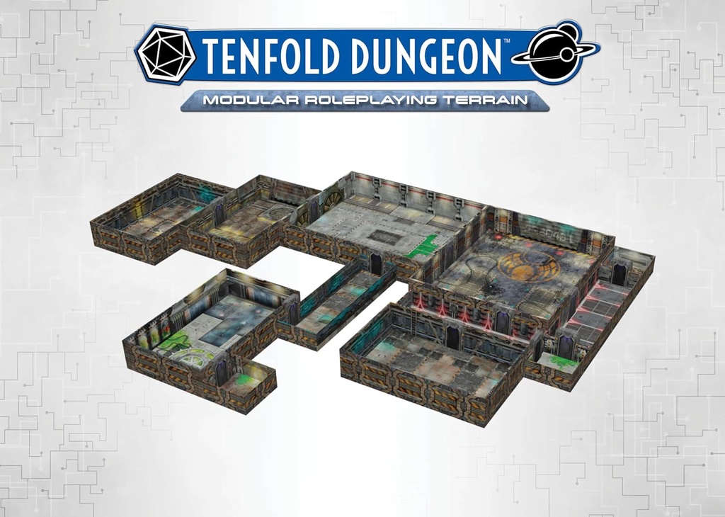 Gale Force Nine GF9TFD01 Tenfold Dungeon: The Castle