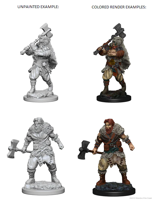 Nolzur's Marvelous Miniatures: Human Barbarian Male