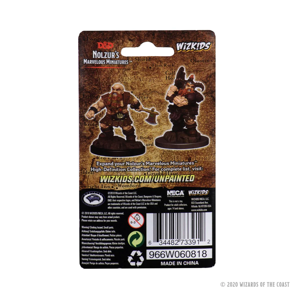 Nolzur's Marvelous Miniatures: Human Barbarian Male