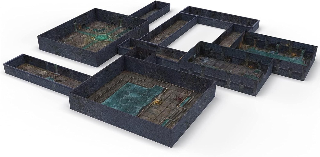 Gale Force Nine GF9TFD02 Tenfold Dungeon: Dungeons & Sewers