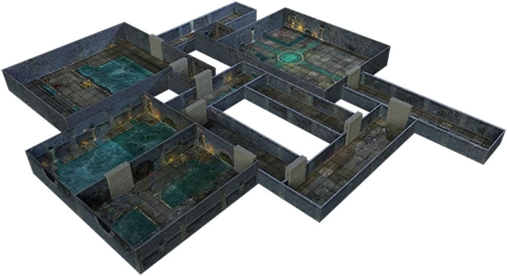 Gale Force Nine GF9TFD02 Tenfold Dungeon: Dungeons & Sewers