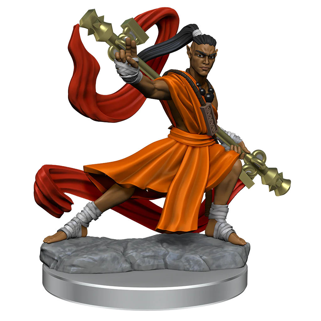 D&D Frameworks: Elf Monk Male