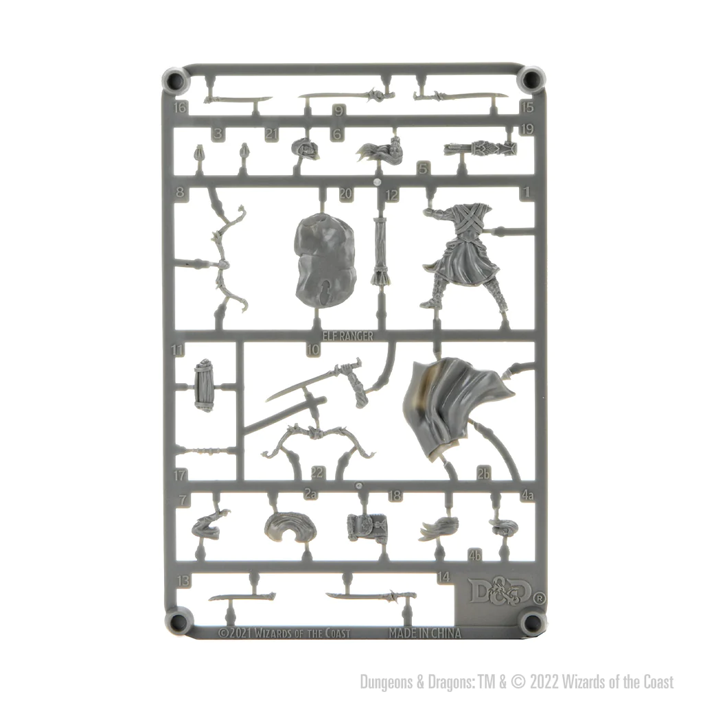 D&D Frameworks: Elf Ranger Male