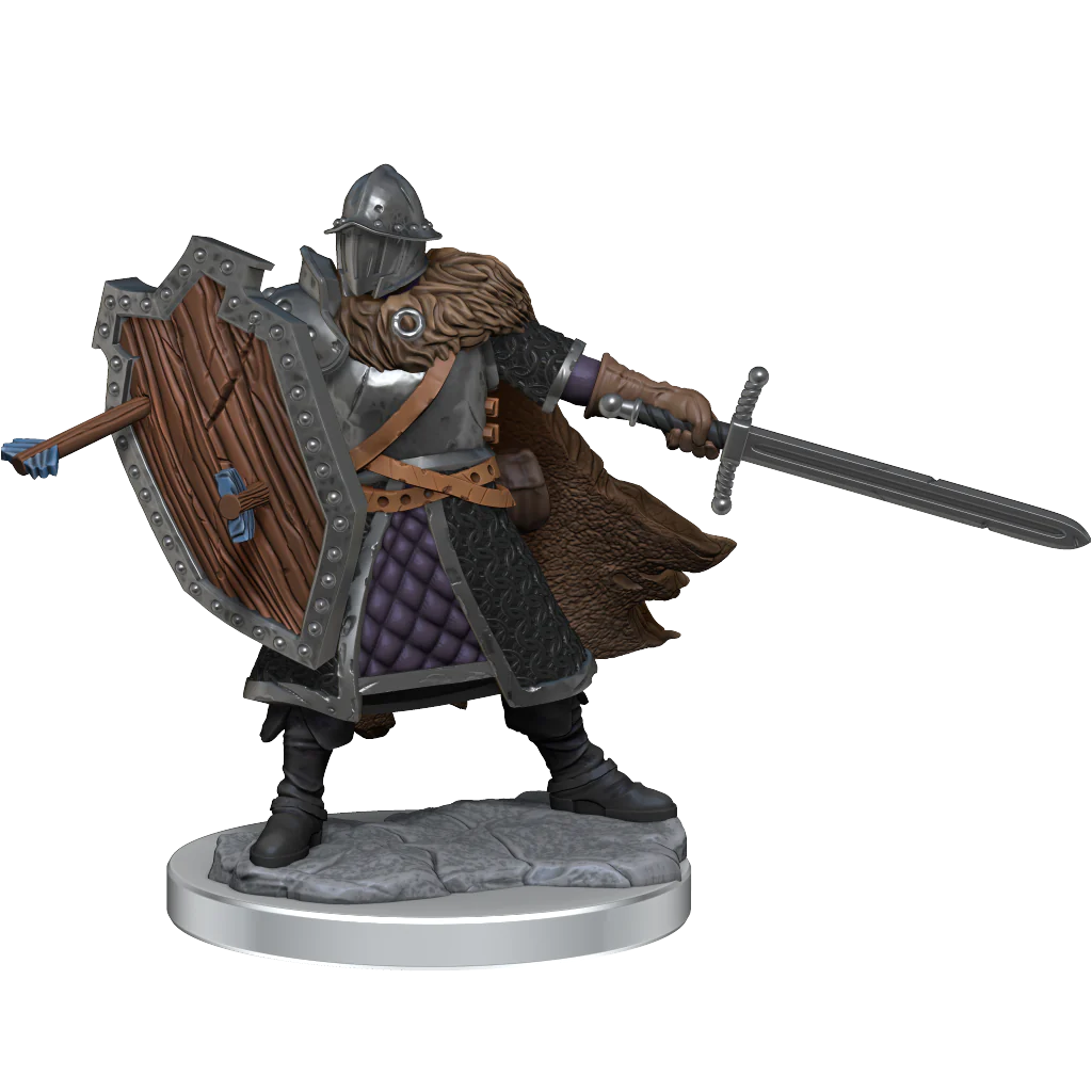 D&D Frameworks: Human Fighter Male