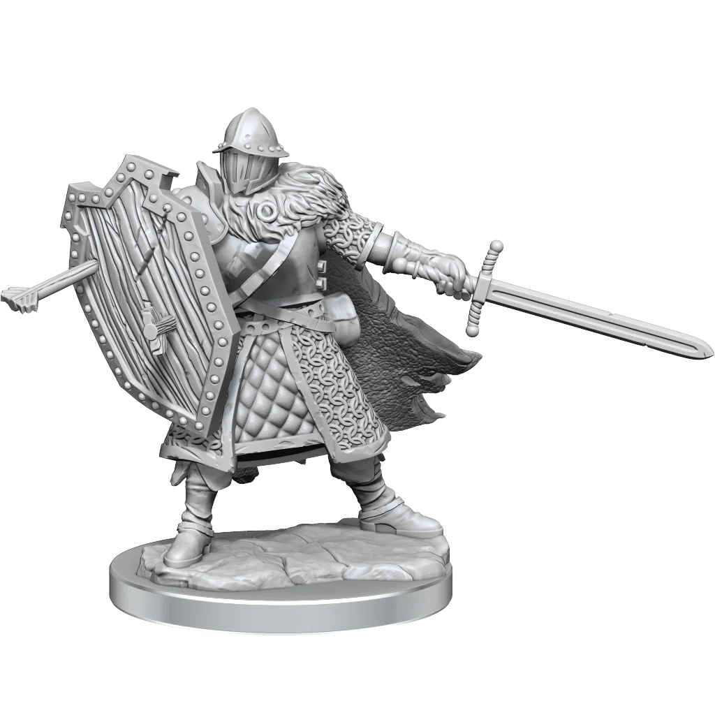 D&D Frameworks: Human Fighter Male