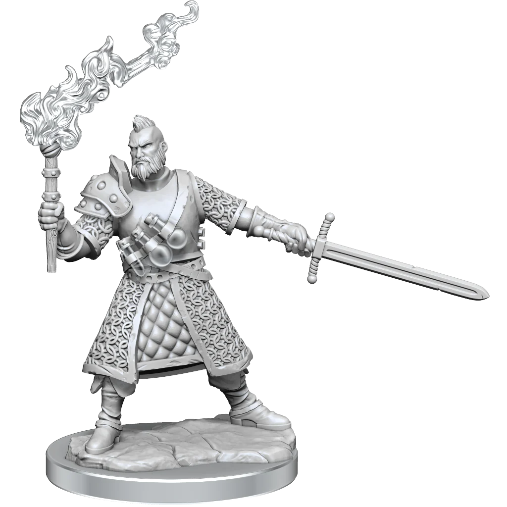 D&D Frameworks: Human Fighter Male