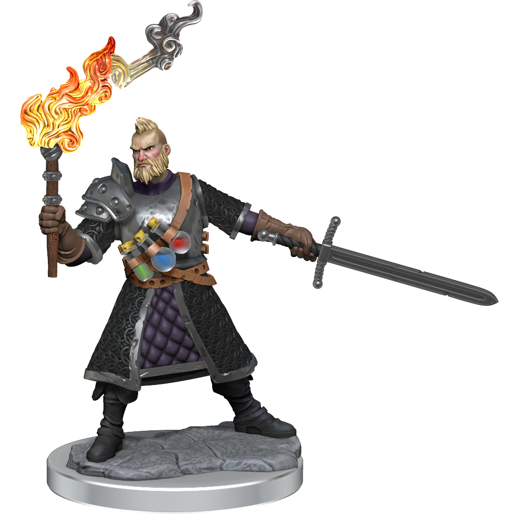 D&D Frameworks: Human Fighter Male