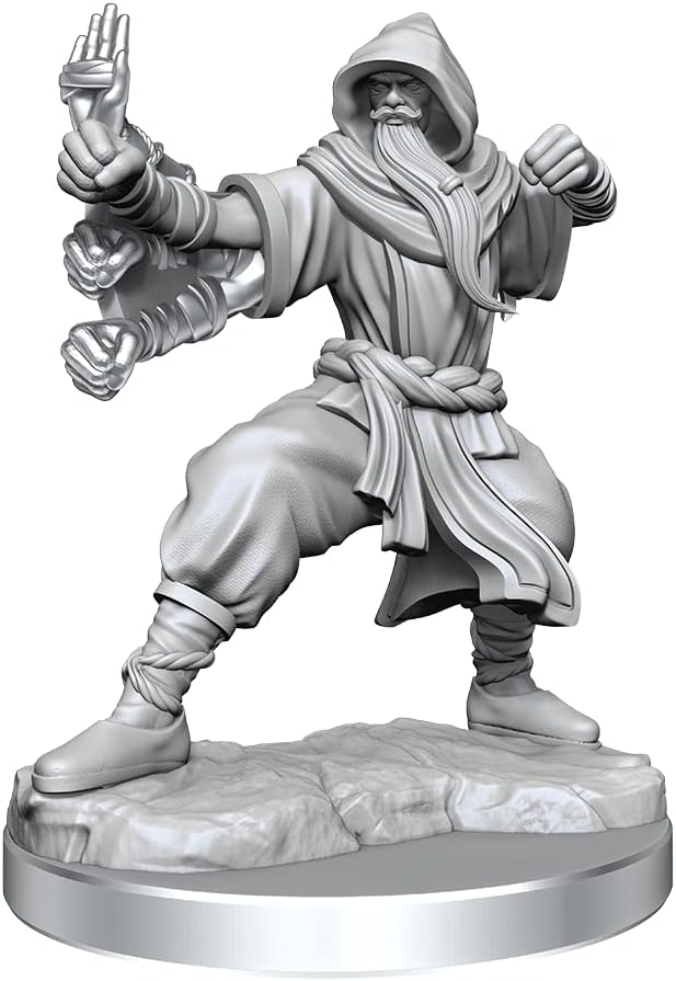 D&D Frameworks: Human Monk Male