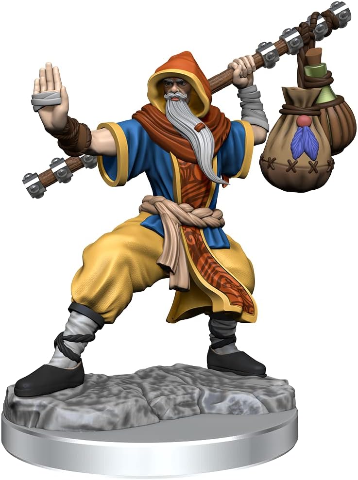 D&D Frameworks: Human Monk Male