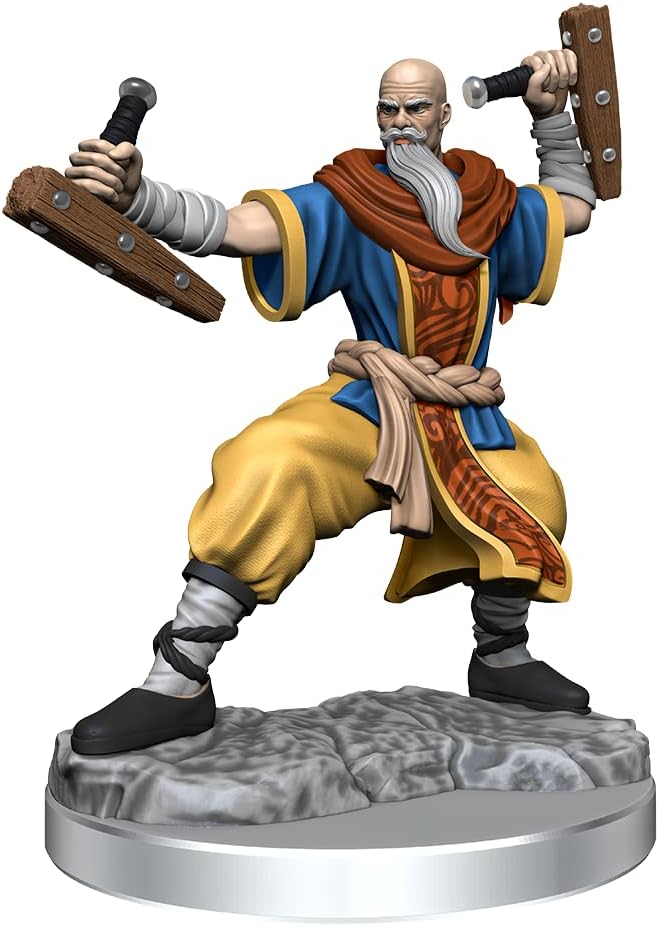 D&D Frameworks: Human Monk Male
