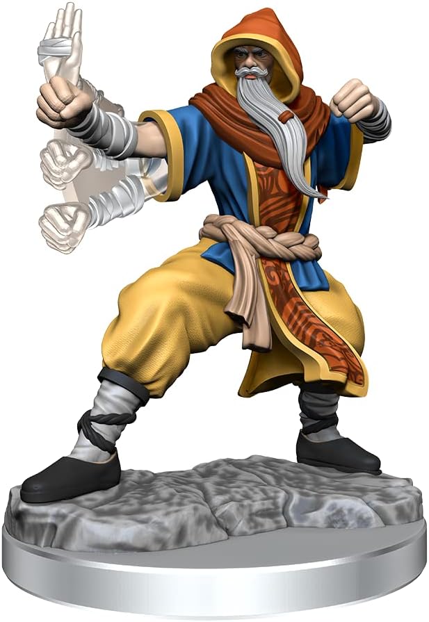 D&D Frameworks: Human Monk Male
