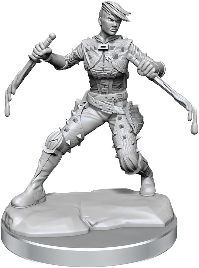 D&D Frameworks: Human Rogue Female