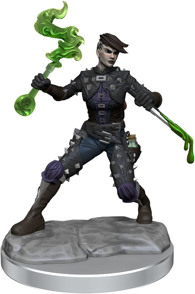 D&D Frameworks: Human Rogue Female