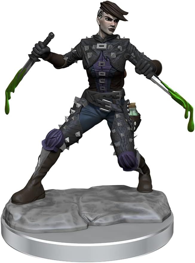 D&D Frameworks: Human Rogue Female