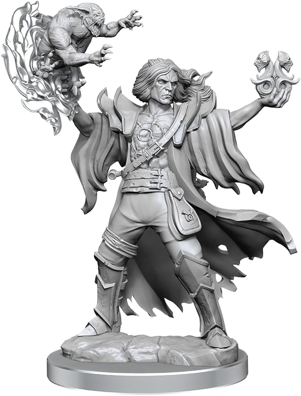 D&D Frameworks: Human Warlock Male
