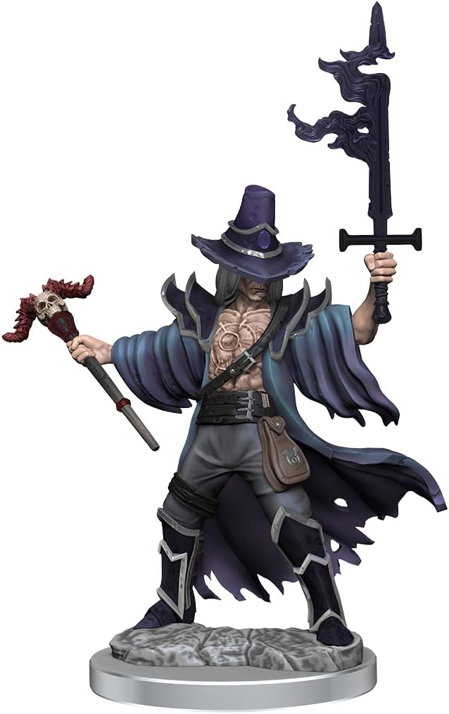 D&D Frameworks: Human Warlock Male