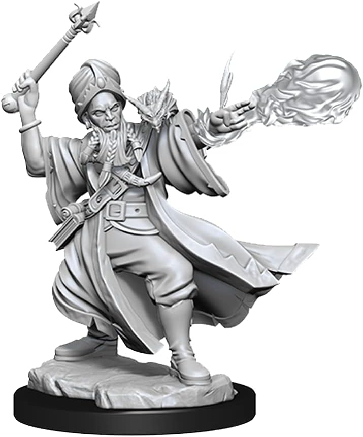 D&D Frameworks: Human Wizard Male