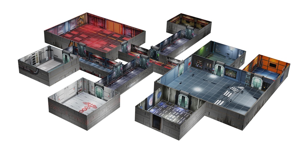 Gale Force Nine GF9TFD01 Tenfold Dungeon: The Castle