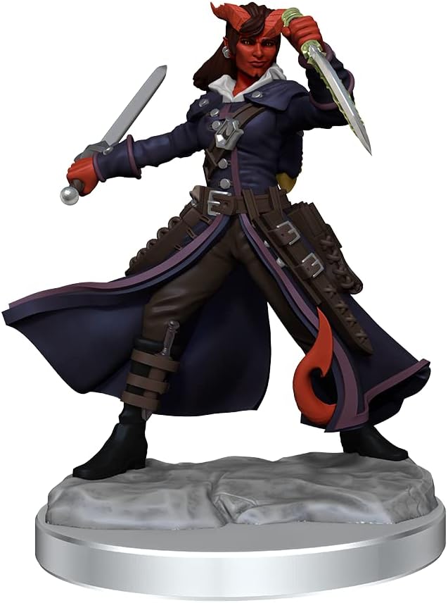 D&D Frameworks: Tiefling Rogue Female