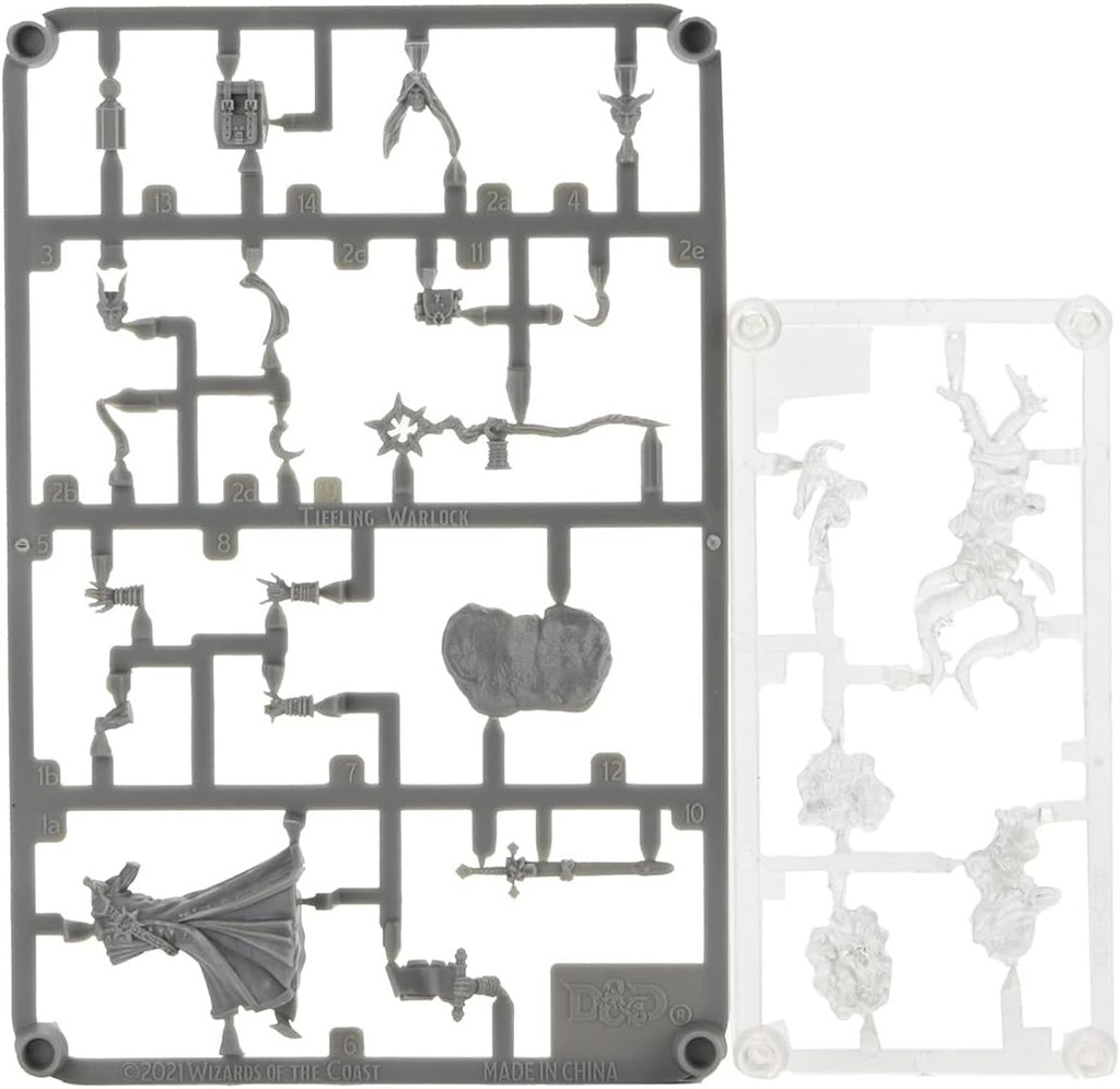 D&D Frameworks: Tiefling Warlock Male