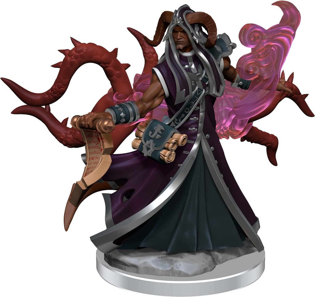 D&D Frameworks: Tiefling Warlock Male