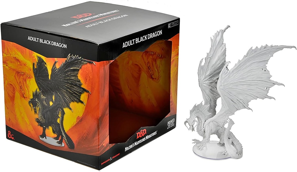 D&D Nolzur's Marvelous Miniatures: Adult Black Dragon
