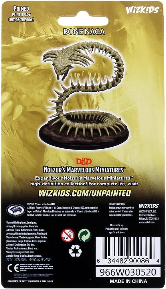 D&D Nolzur's Marvelous Miniatures: Bone Naga