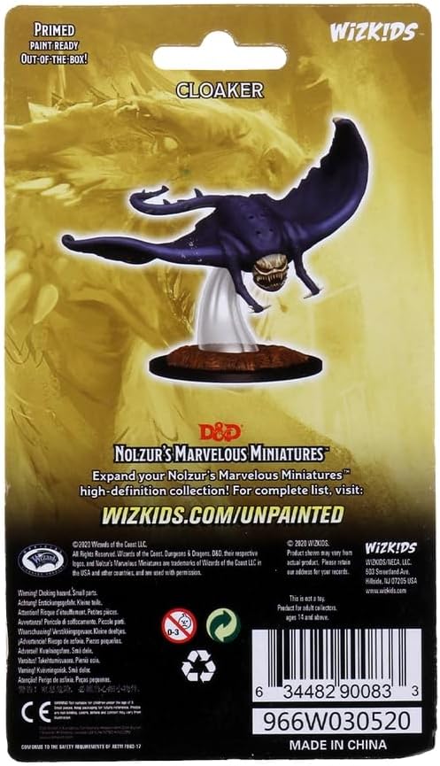 D&D Nolzur's Marvelous Miniatures: Cloaker