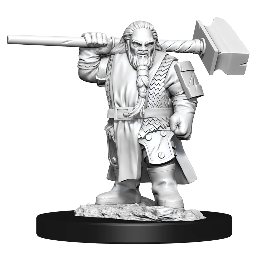 D&D Nolzur's Marvelous Miniatures: Dwarf Cleric Male