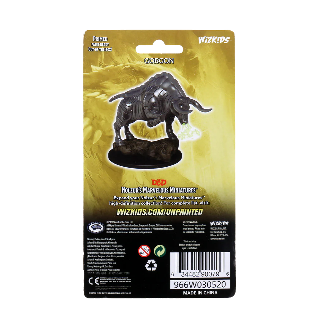 D&D Nolzur's Marvelous Miniatures: Gorgon