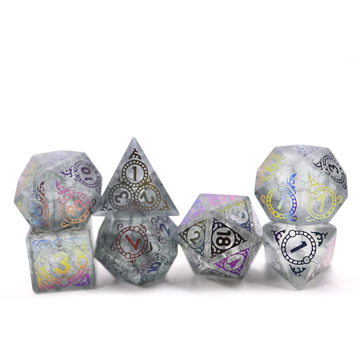 World of Dice: Rainbow-Fire Ornament Series