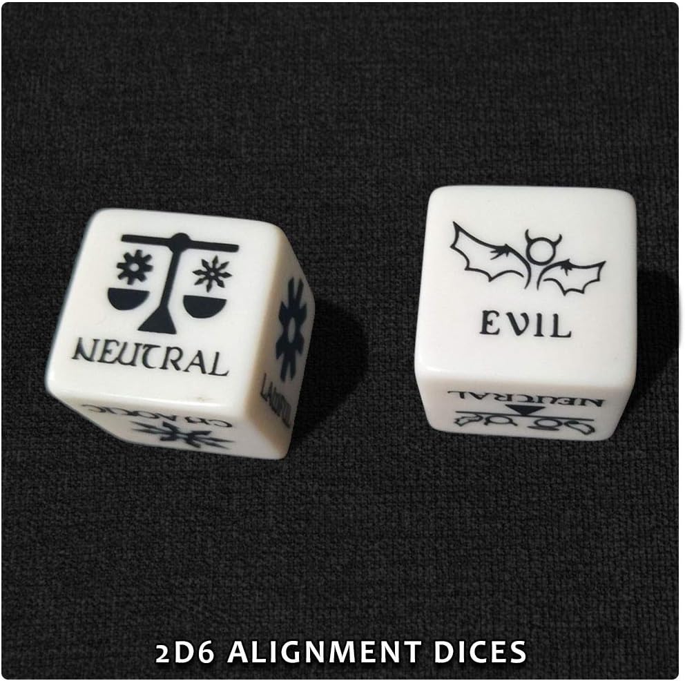 RPG Character Dice Set for Character Creation
