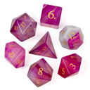 World of Dice: Glass Dice Critcrack Grey