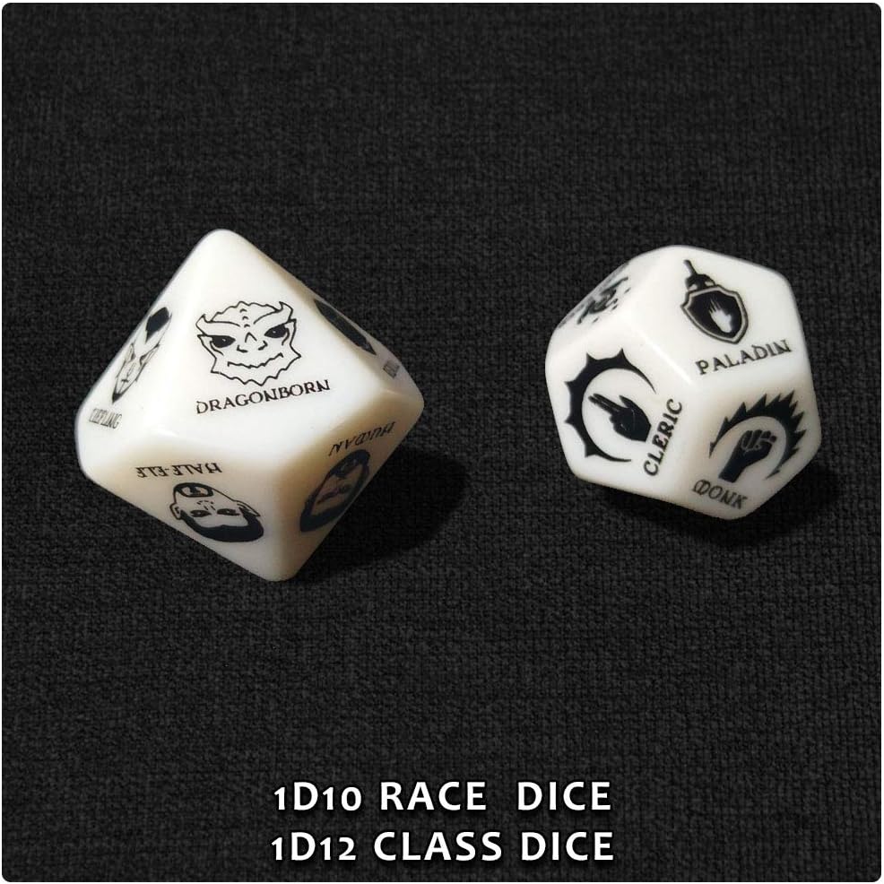 RPG Character Dice Set for Character Creation