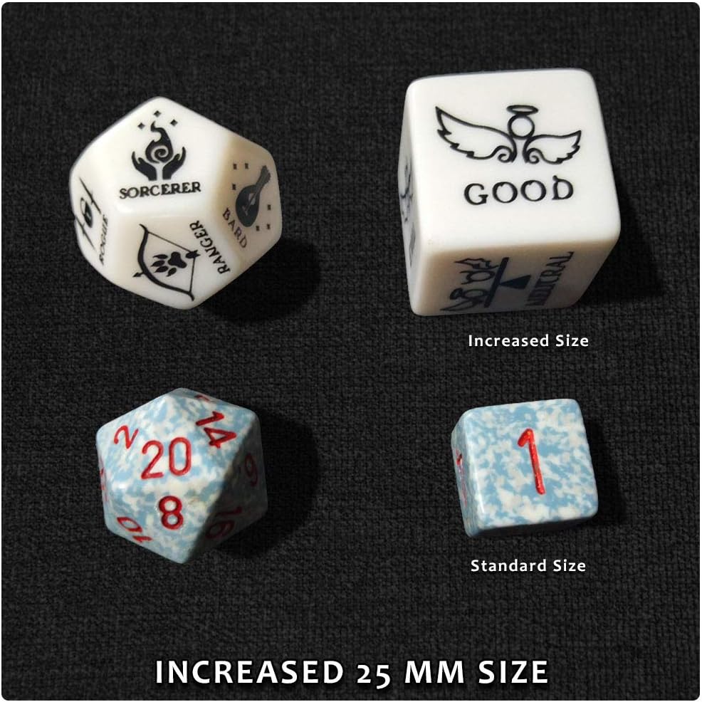 RPG Character Dice Set for Character Creation