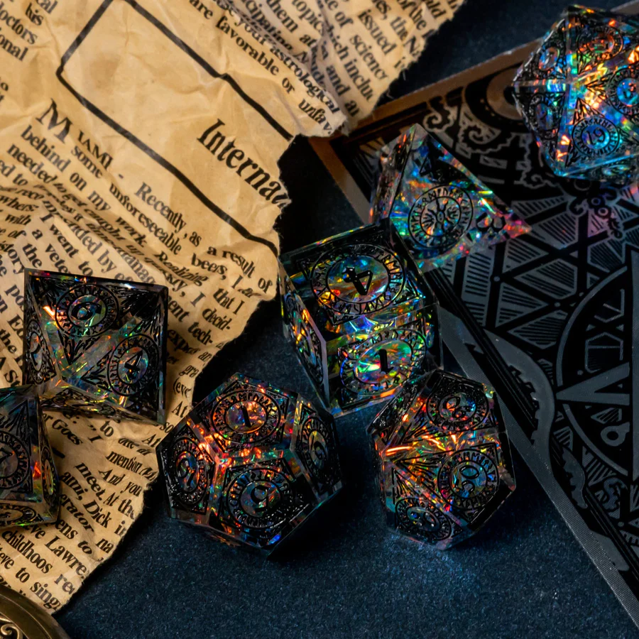 World of Dice: Spacebreaker Ornament Psychodelic
