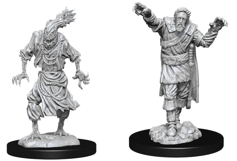 D&D Nolzur's Marvelous Miniatures: Scarecrow & Stone Cursed