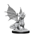 D&D Nolzur's Marvelous Miniatures: Silver Dragon Wyrmling & Female Halfling