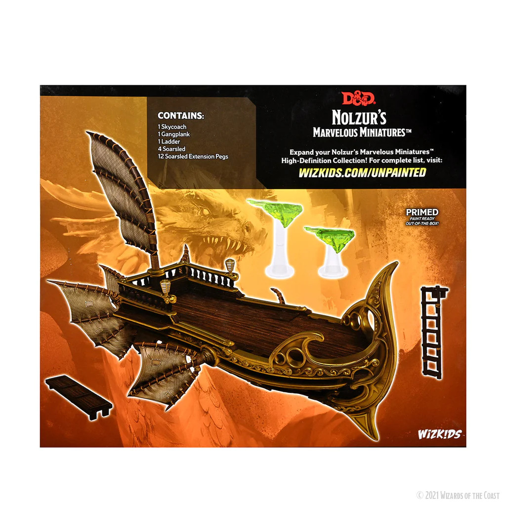 D&D Nolzur's Marvelous Miniatures: Skycoach