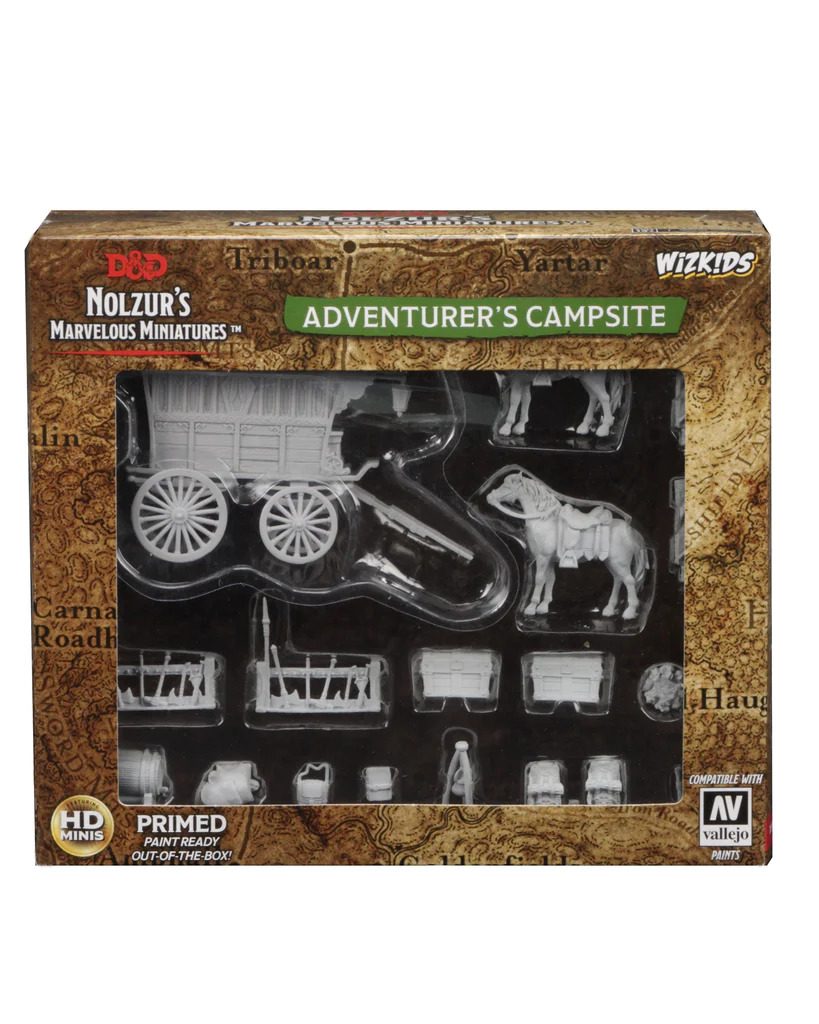 D&D Nolzur’s Marvelous Miniatures: Adventurer's Campsite