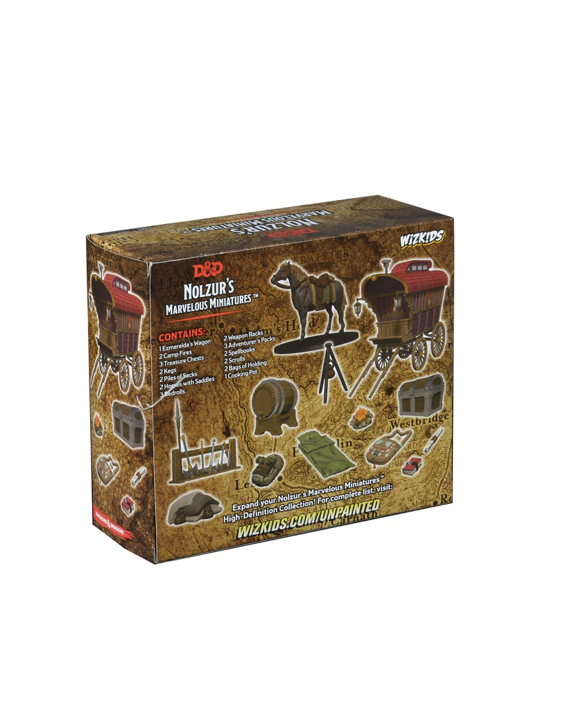 D&D Nolzur’s Marvelous Miniatures: Adventurer's Campsite