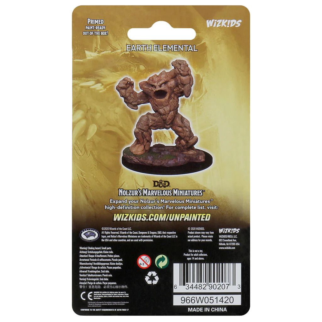 D&D Nolzur’s Marvelous Miniatures: Earth Elemental