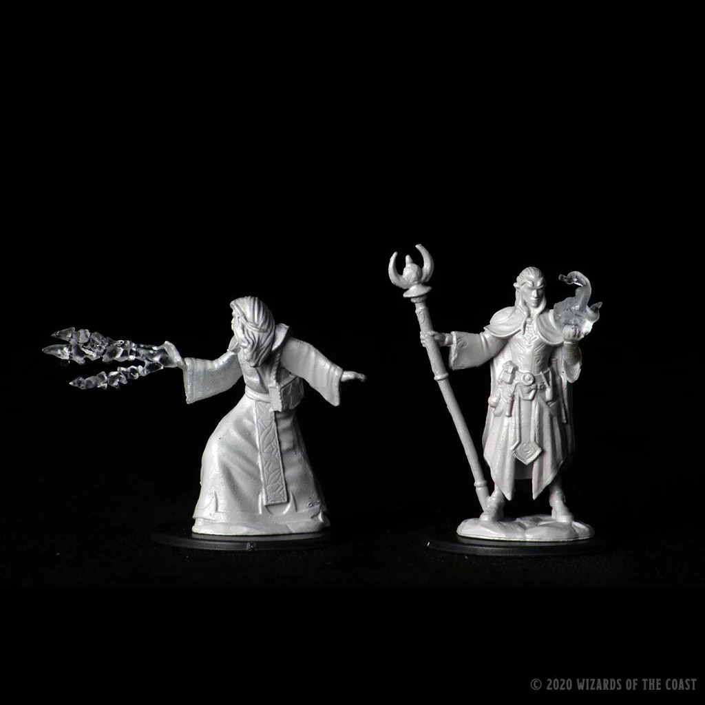 D&D Nolzur’s Marvelous Miniatures: Elf Male Wizard