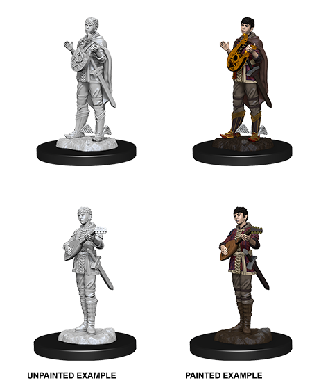 D&D Nolzur’s Marvelous Miniatures: Female Half Elf Bard