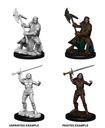 D&D Nolzur’s Marvelous Miniatures: Female Half-Orc Fighter