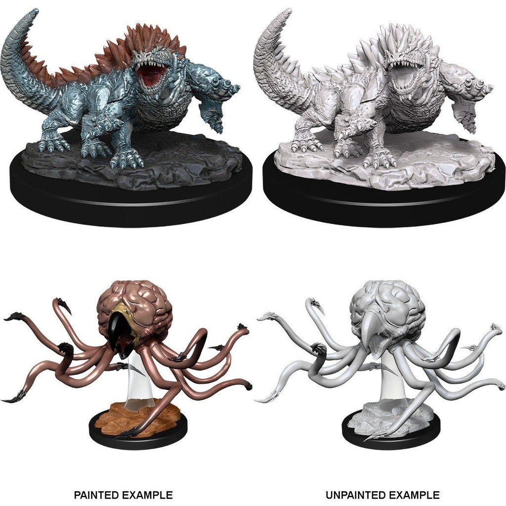 D&D Nolzur’s Marvelous Miniatures: Grell & Basilisk 