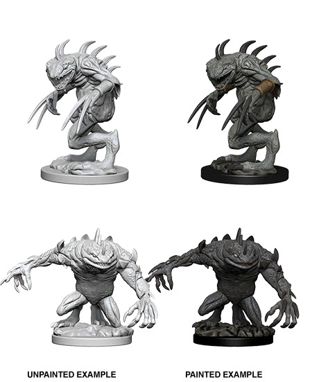 D&D Nolzur’s Marvelous Miniatures: Grey Slaad & Death Slaad