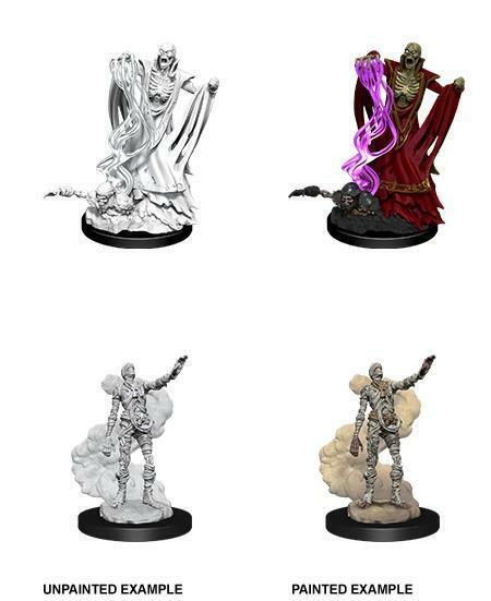 D&D Nolzur’s Marvelous Miniatures: Lich & Mummy Lord 