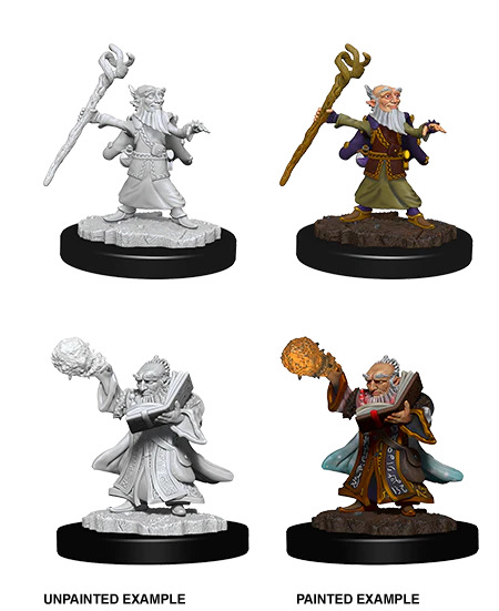 D&D Nolzur’s Marvelous Miniatures: Male Gnome Wizard