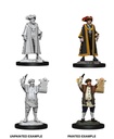 WizKids Deep Cuts Unpainted Miniatures: Mayor & Town Crier